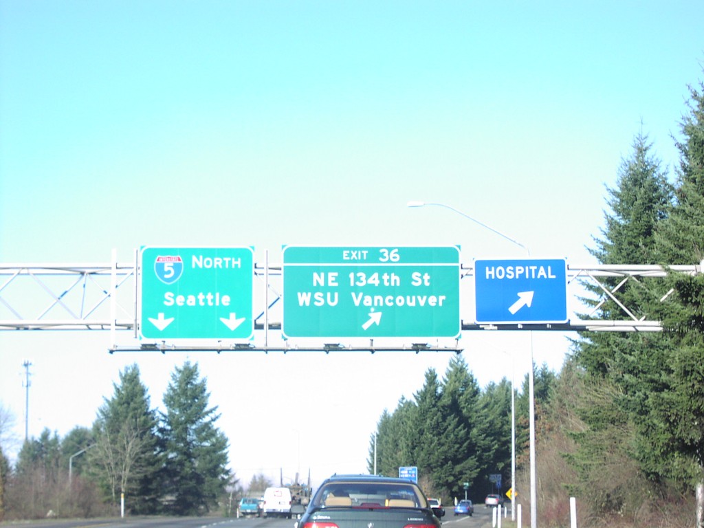 I-205 North Exit 36