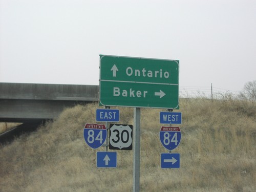 US-30 East at I-84 Exit 352 Onramp