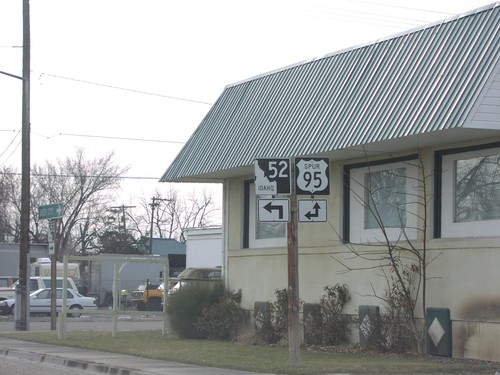 ID-52 East at US-95 Spur