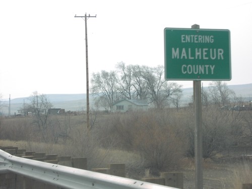 US-30 East - Entering Malheur County