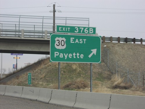 I-84 West Exit376B - First Oregon Exit