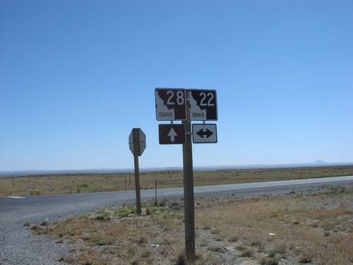 ID-28 South at ID-22