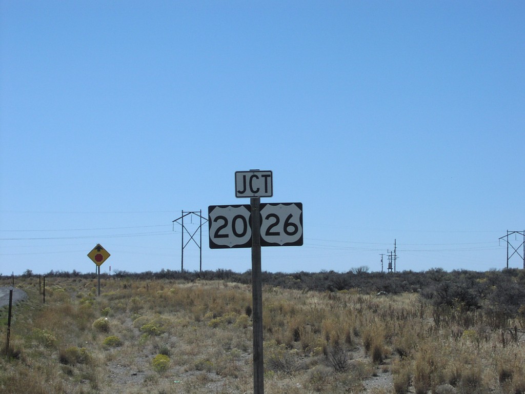 End ID-33 at US-20/US-26