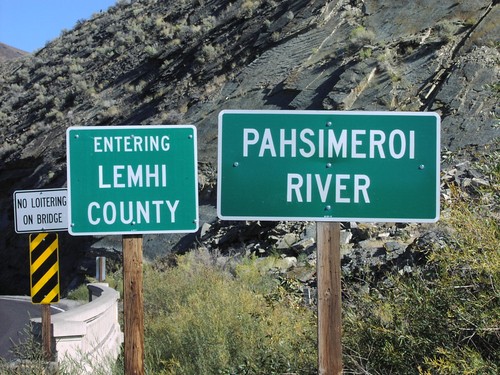 US-93 North - Lemhi County/Pahsimeroi River