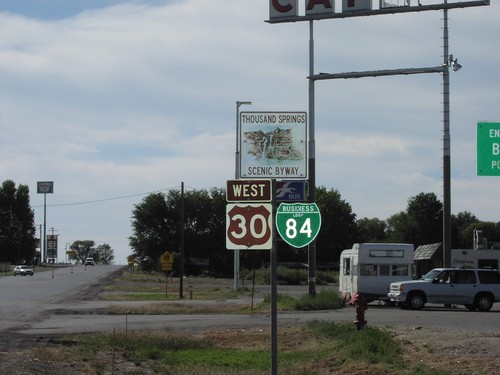 US-30/BL-84 West - Thousand Springs Scenic Byway