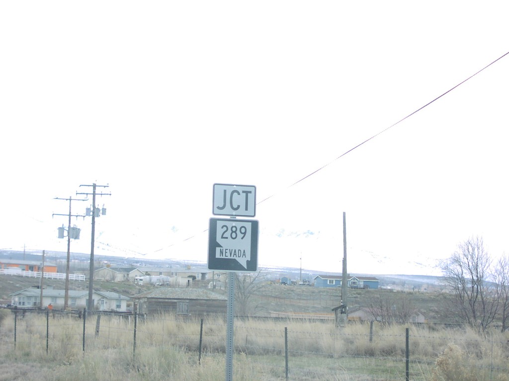 Jct. NV-289 on NV-795 East