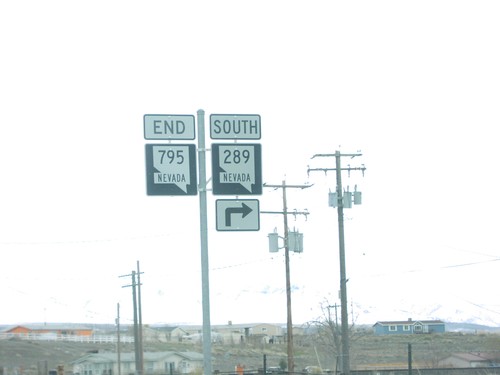 End NV-795 East at NV-289