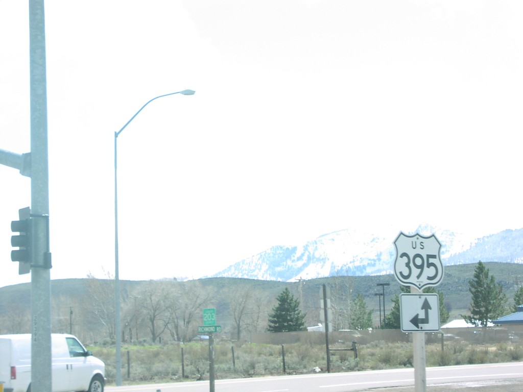 End CA-36 East at US-395