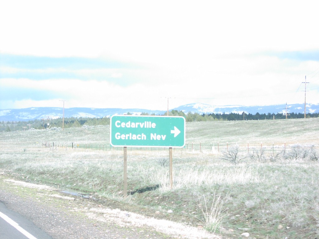 US-395 North at CA-299 East