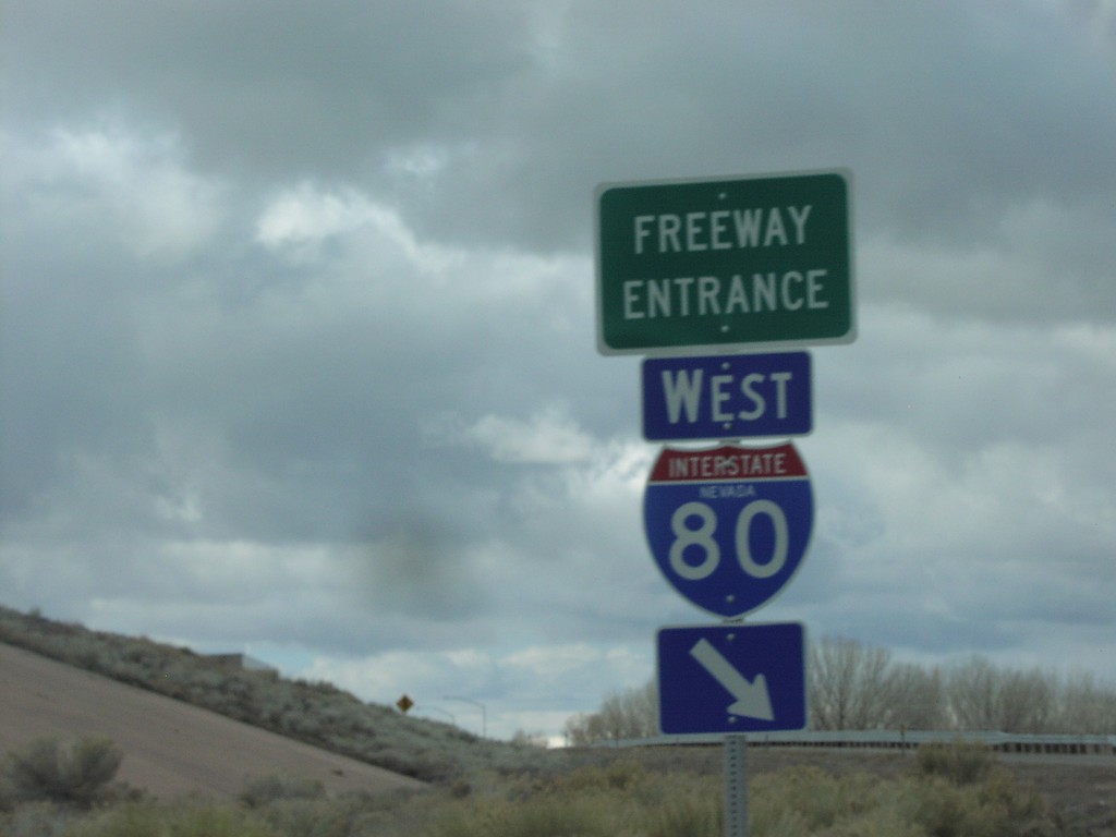 NV-289 at I-80 West Exit 178