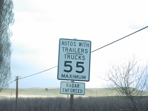 US-395 South - Truck Speed