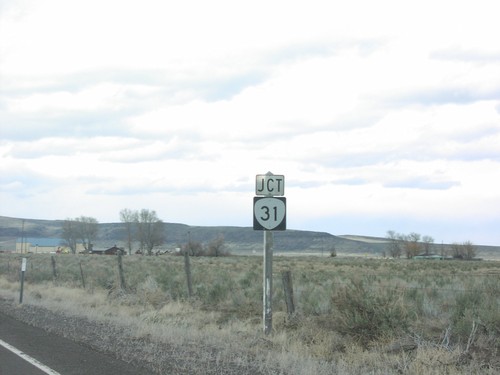 Jct. OR-31 on US-395 North