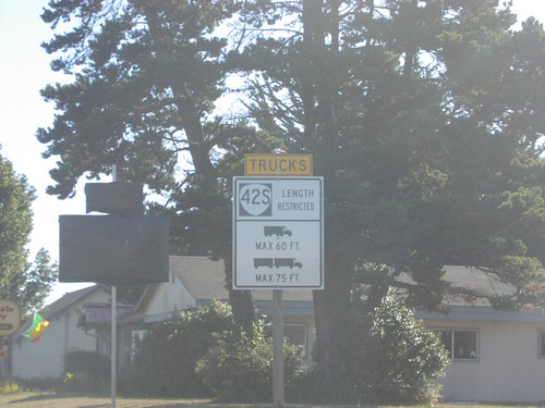 US-101 North - OR-42S Truck Information