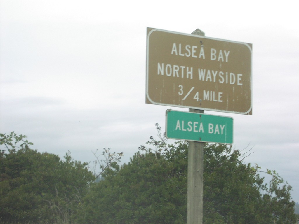 US-101 North - Alsea Bay