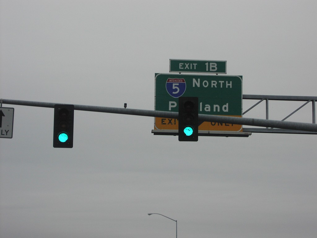 OR-22 East - Exit 1B - I-5 North