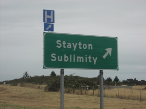 OR-22 East - Stayton/Sublimity Exit