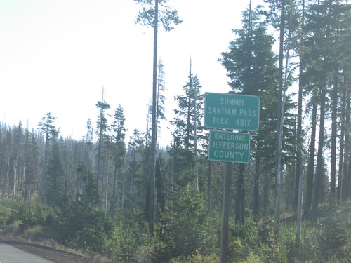 US-20 East - Santiam Pass/Jefferson County Line