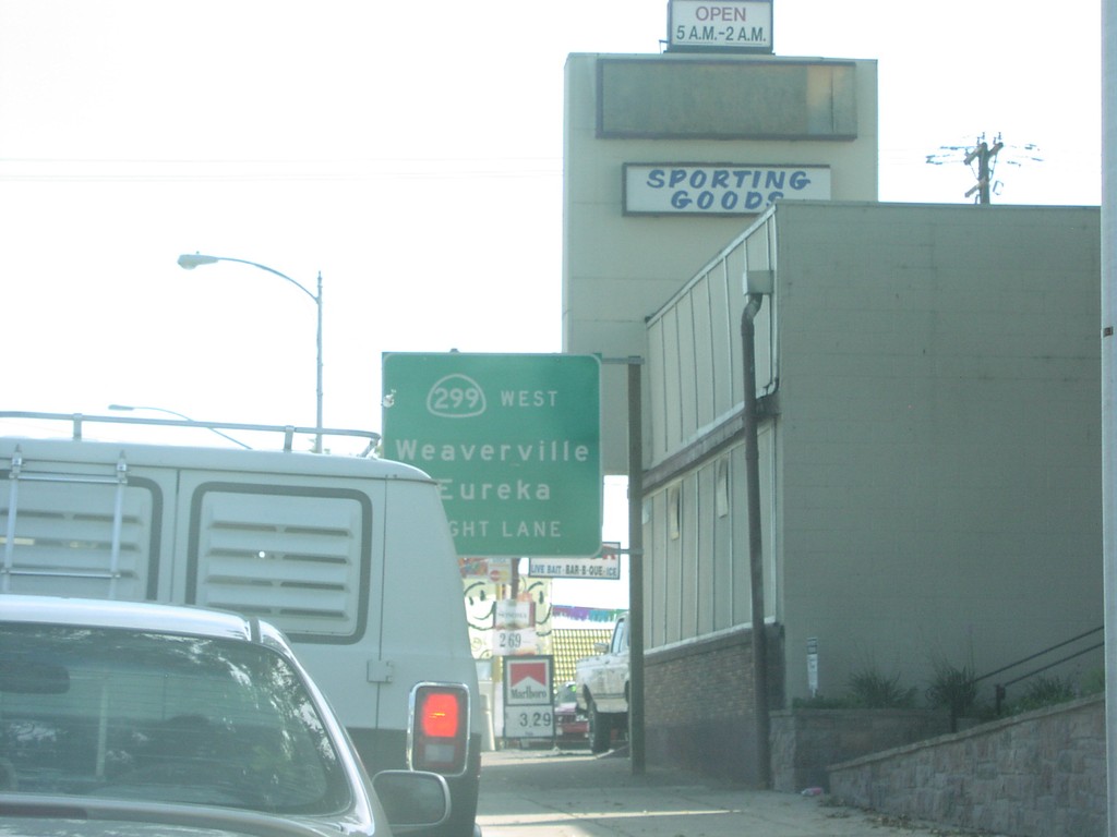 CA-273 South at CA-299 West