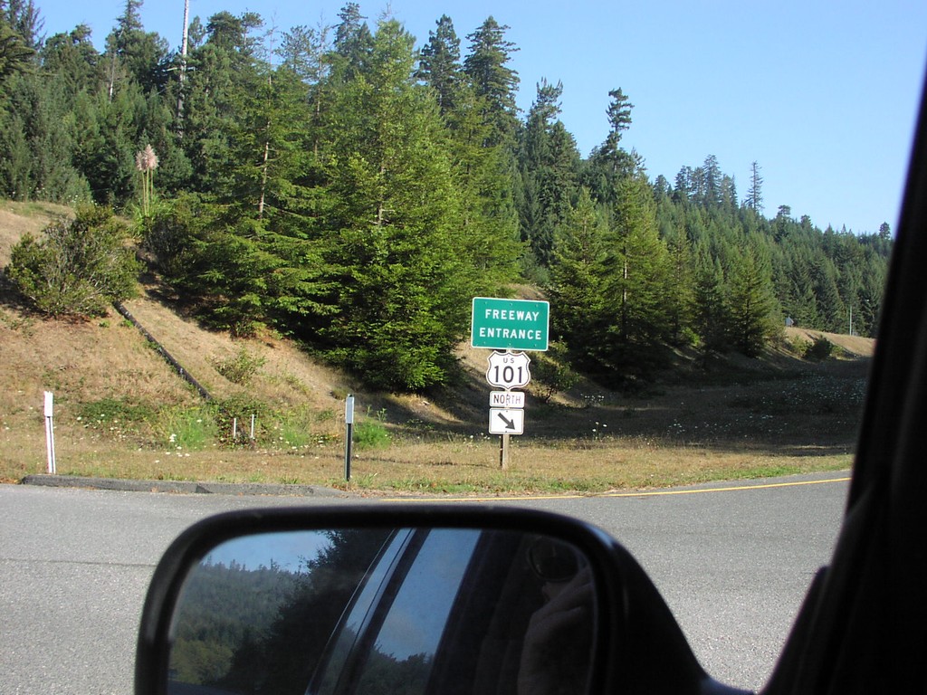 US-101 Exit 753 Northbound Onramp