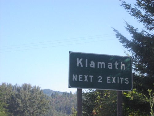 US-101 North - Klamath Exits