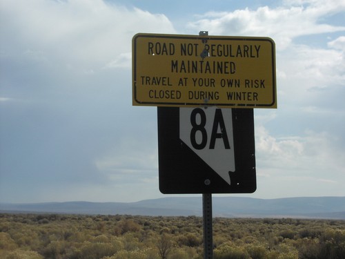 NV-8A East - Travel At Your Own Risk