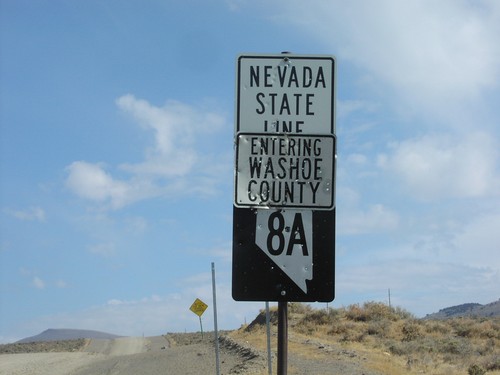 NV-8A East - Nevada State Line