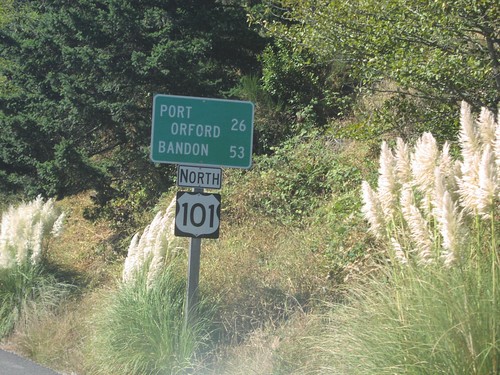 US-101 North - Distance Marker