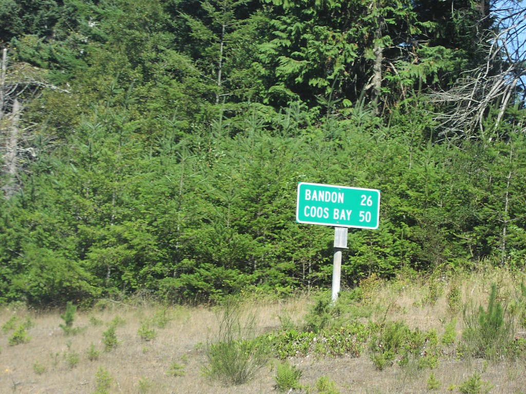 US-101 North - Distance Marker