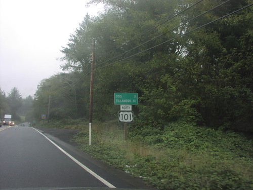 US-101 North - Distance Marker