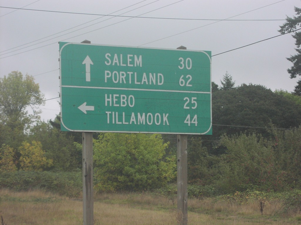 OR-18 East at OR-22