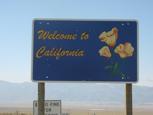 CA-299 West - Welcome To California