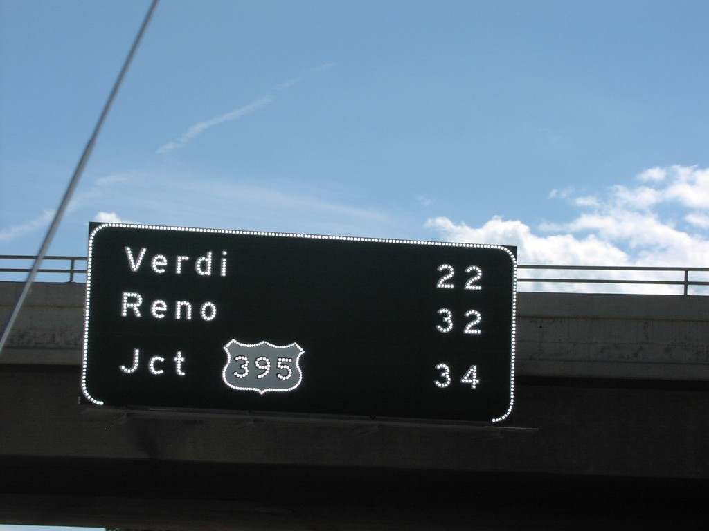 I-80 East - Distance Marker