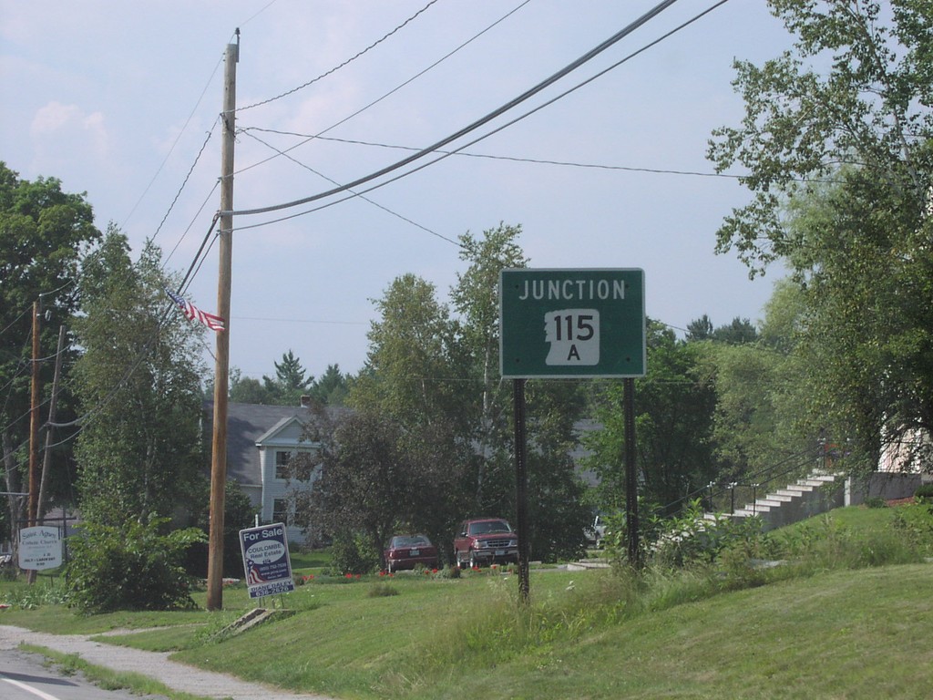 US-2 West Approaching NH-115A