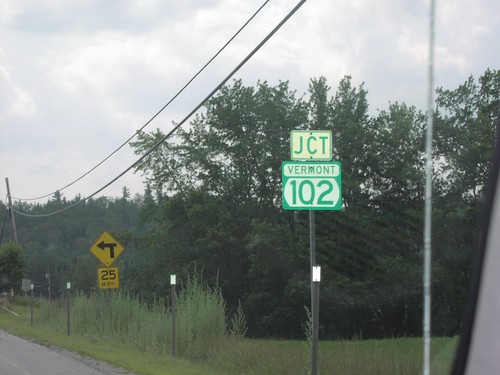 US-2 West Approaching VT-102