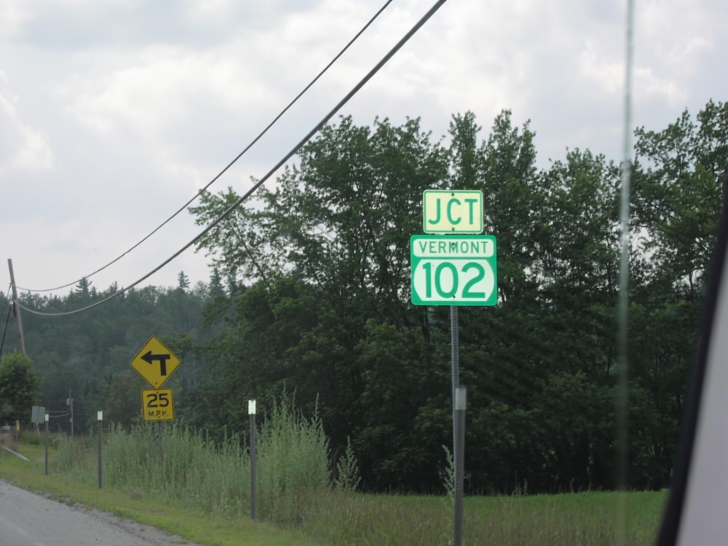 US-2 West Approaching VT-102
