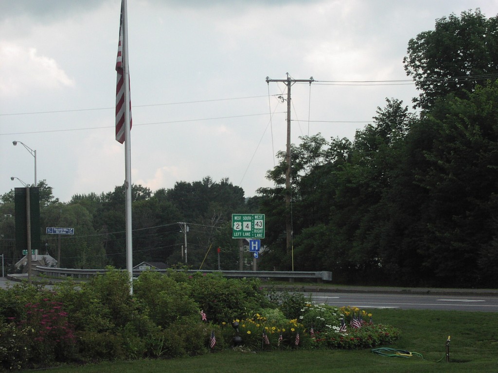 US-2 West at MT-4/ME-43