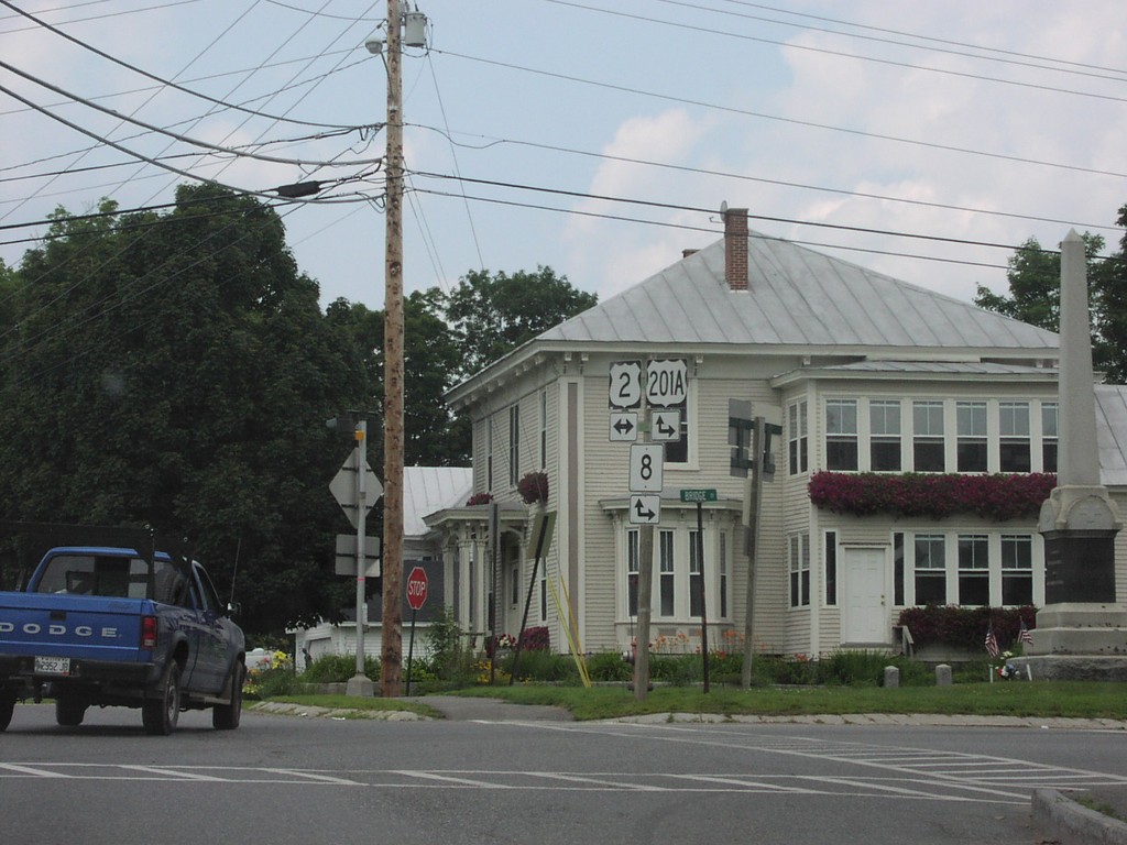 US-2 West at US-201A/ME-8