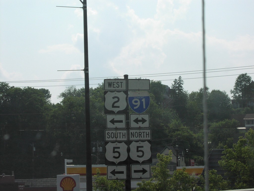 US-2 West at US-5 - To I-91