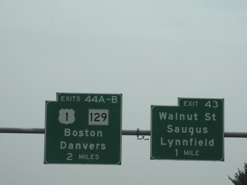 I-95 North Exits 44AB and 43