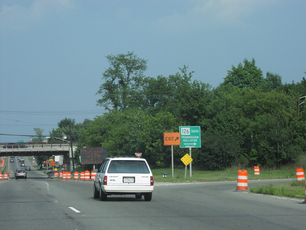 MA-9 East approaching MA-126 South