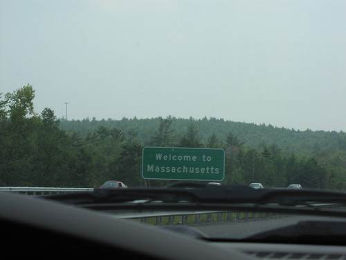 US-3 South - Welcome To Massachusetts