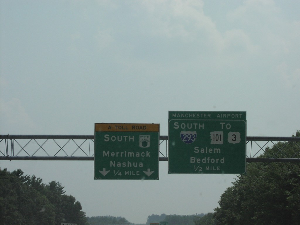 I-293 South at Everett Turnpike