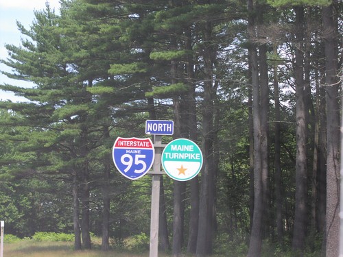 I-95 North Maine Turnpike