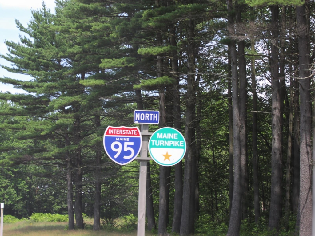 I-95 North Maine Turnpike