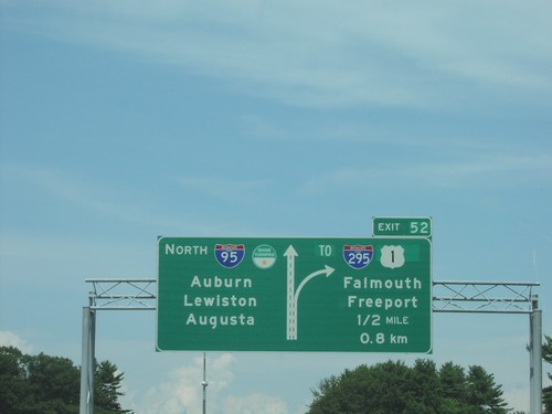 I-95 North At Exit 52