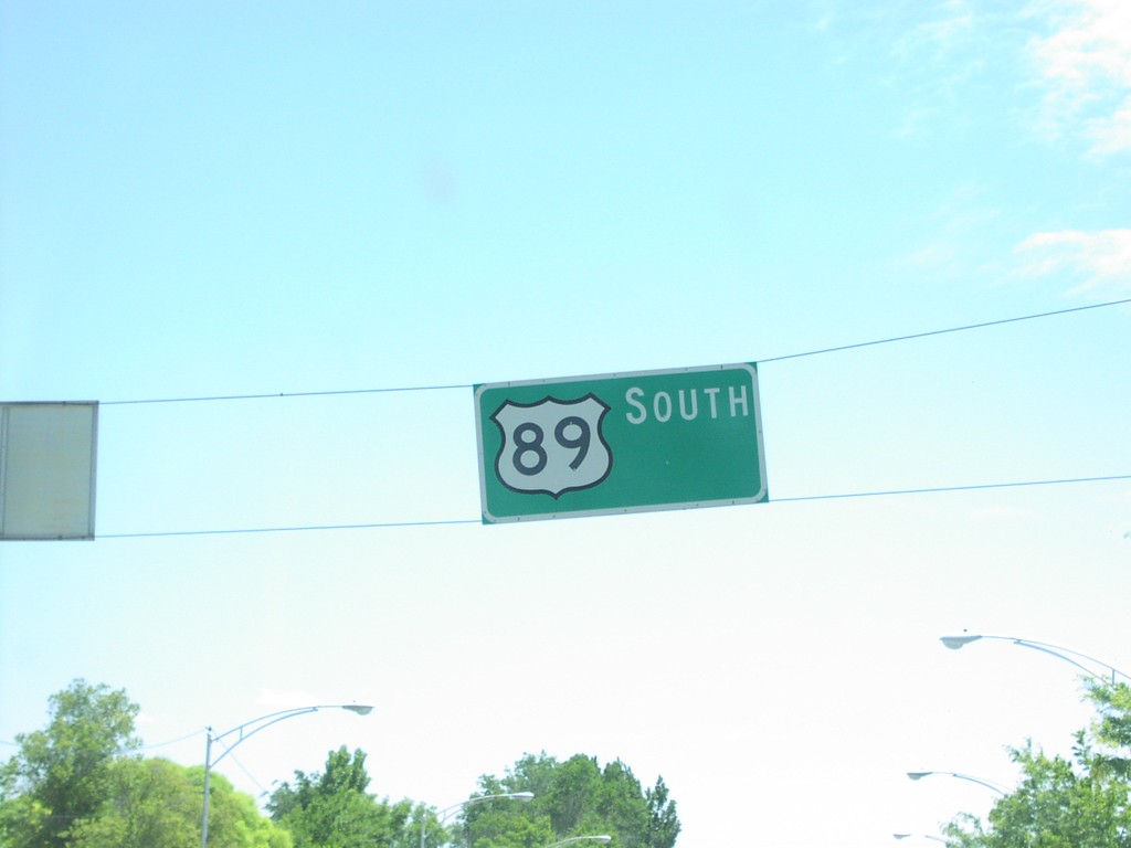 US-89 South - Salina