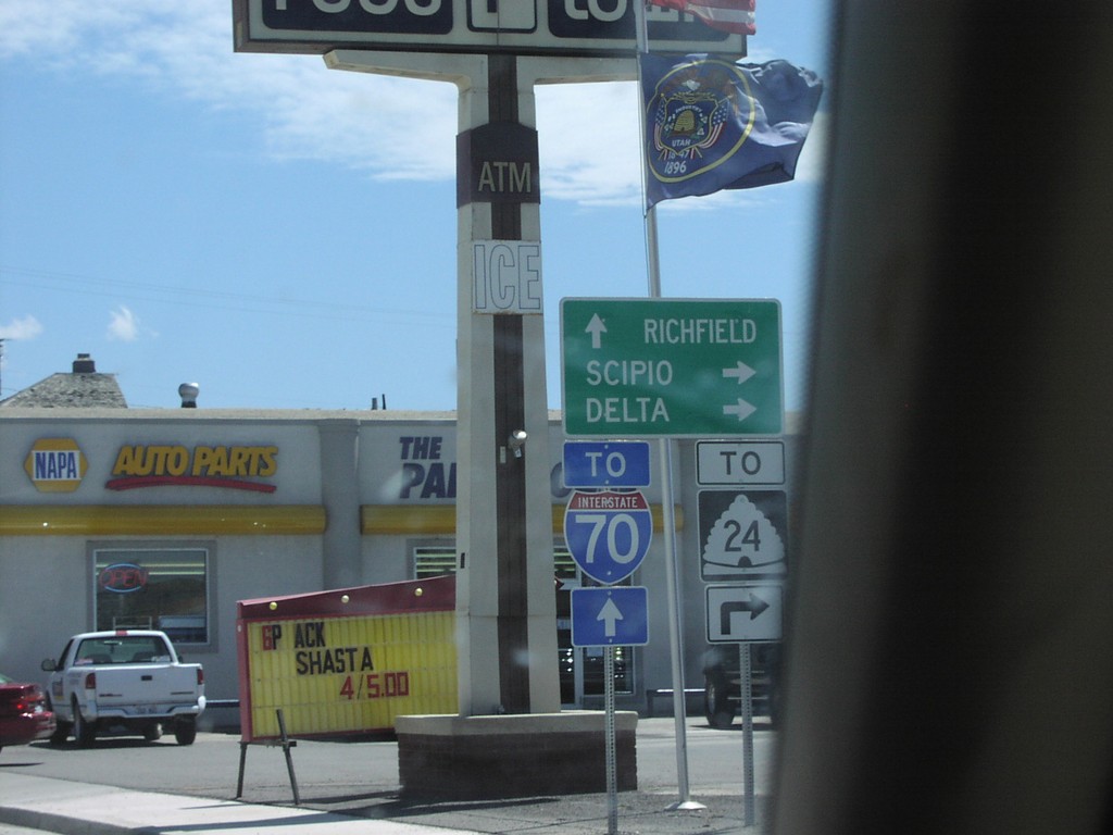 US-89 South at US-50