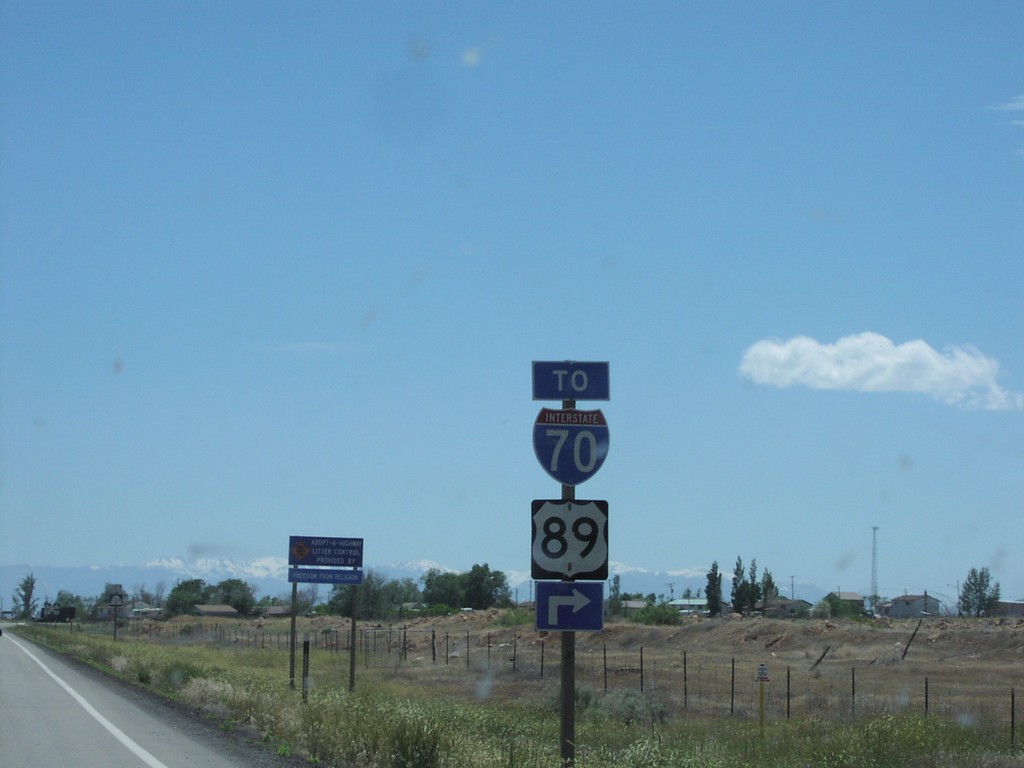 UT-24 East at UT-259 (To I-70)