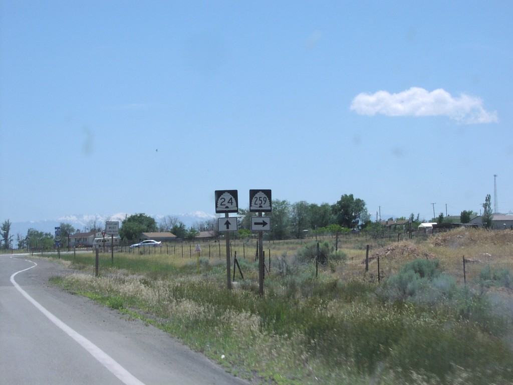 UT-24 East at UT-259 to I-70