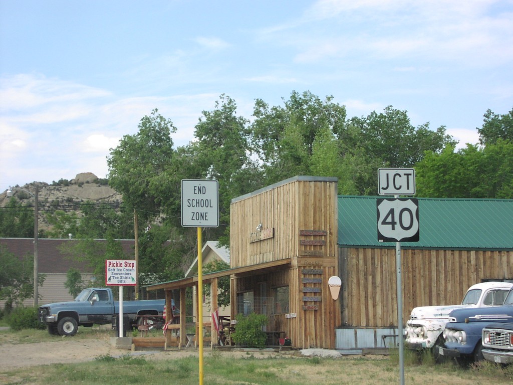 Jct. US-40 on CO-64 North